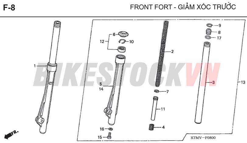 F-8_GIẢM XÓC TRƯỚC